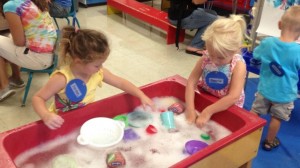 9-5 kids at sensory tub